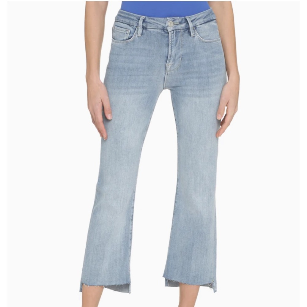 FRAME Le Crop Mini Boot Jeans